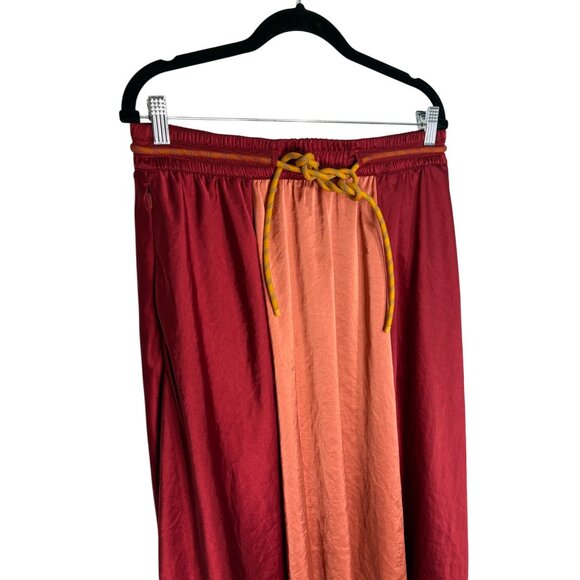Lululemon x Roksanda Face Forward Skirt Caliente Rustic Coral Fools Gold-sz Larg - Picture 8 of 12